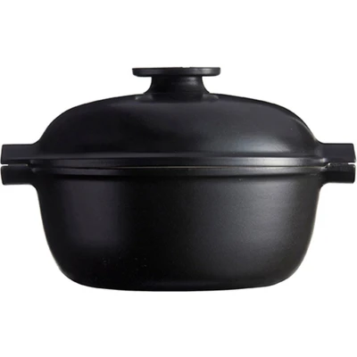 Afbeelding van Kookpan Emile Henry Delight Rond Slate 4 L