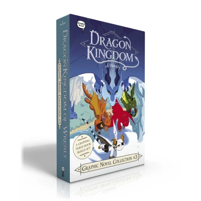 Afbeelding van Dragon Kingdom of Wrenly Graphic Novel Collection #3 (Boxed Set): Cinder&#039;s Flame; The Shattered Shore; Legion Lava