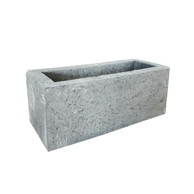Afbeelding van Gardenlux Fiora Block 50x20x20 Cm Grijs Eenvoudig te stapelen