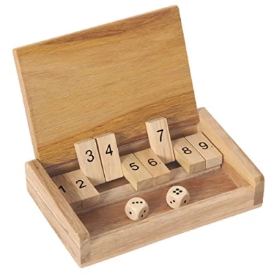 Afbeelding van Bartl 108728 klapspel, Shut The Box, dobbelspel
