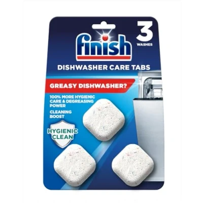 Afbeelding van Finish Vaatwasserreinigingstabletten, 51 g, 3 tabletten, tot maanden schoon