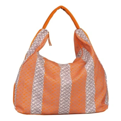 Afbeelding van TOM Tailor MIT Webstruktur Handtas orange, Dames, Maat: One Size, Orange