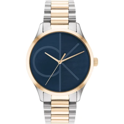Afbeelding van Calvin Klein 3H TWO TONE CG SS Sunray DIAL Horloge silvercoloured, Heren, Maat: One Size, Silver coloured