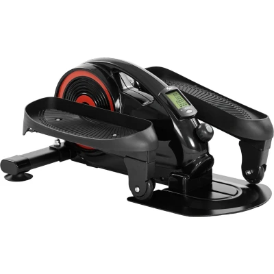 Afbeelding van KM Fit Leg Trainer met LCD Display &amp; APP Hometrainer Mini Elliptische Crosstrainer voor thuis en op kantoor Traploos instelbare magnetische weerstand Tot 100 kg SilentBelt Systeem