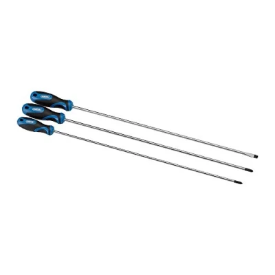 Afbeelding van Draper 32603 450mm Extra Lange Reach Soft Grip Schroevendraaier Set (3 Stuk)