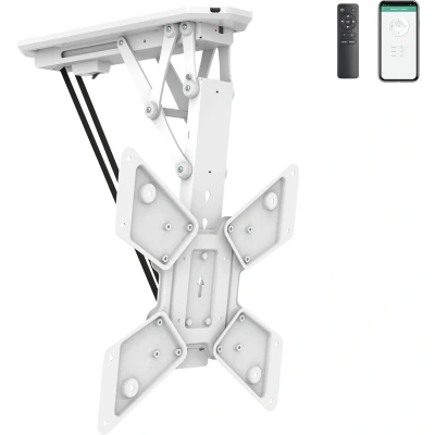 Afbeelding van My Wall HL43MWL TV plafondbeugel 58,4 cm (23) 139,7 (55) Besturing via app, Plafondhouder, Met elektromotor, Gemotoriseerd, Kantelbaar, Zwenkbaar