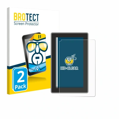 Afbeelding van BROTECT Screenprotector voor Lamto 7&quot; RC18 Folie Beschermfolie transparant (2 Stuks)