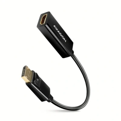 Afbeelding van AXAGON RVD HI14N DisplayPort &gt; HDMI 1.4 adapter 4K/30Hz *HDMIF *DPM