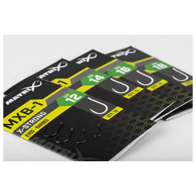 Afbeelding van Matrix MXB 1 Barbed Eyed (10 pcs) Maat : size 14