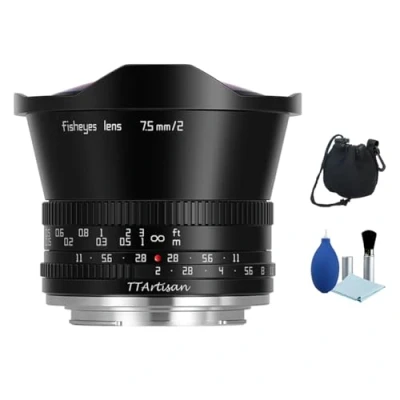 Afbeelding van TTArtisan 7.5mm F2 APS C Fisheye Lens 180 Ultra Groothoek Groot diafragma Handmatige Focus voor Canon EOS R Mount Mirrorless Camera