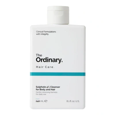Afbeelding van The Ordinary Sulphate 4% Cleanser for Body and Hair 2 in 1 shampoo &amp; douchegel 240 ml