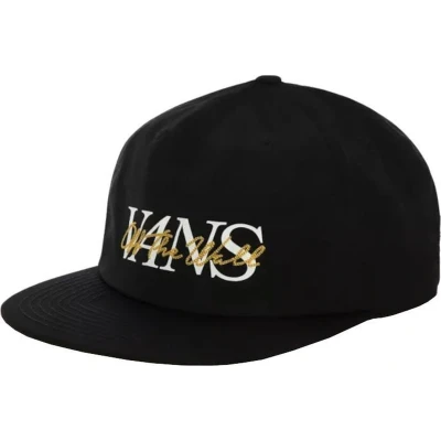 Afbeelding van Vans On The Shallow Cap VN0A4TQ2BLK, Mannen, Zwart, Pet, maat: One size