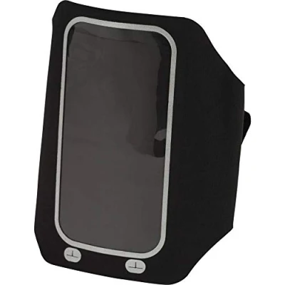 Afbeelding van Pro Touch Unisex Volwassen Heuptas 288295 Heuptas, Zwart/Zilver, One Size
