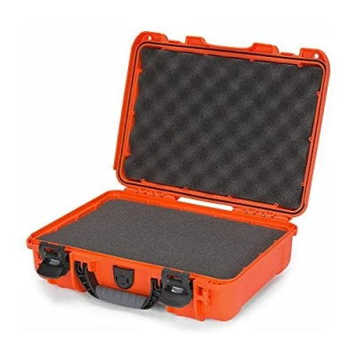 Afbeelding van Nanuk 910 Waterdichte Oranje Beschermkoffer (Interne afmetingen 336 mm x 234 104 mm) Met Aanpasbaar Schuim