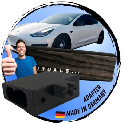 Afbeelding van ULROAD Compatibel met Rituals autogeur voor Tesla Adapter Model 3 Y Accessoires Houder Luchtverfrisser Ventilatie Ventilatiegleuf Car Air Freshener Clip