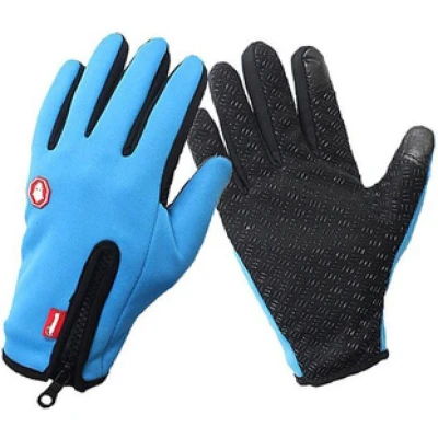 Afbeelding van Tech Fleece Handschoenen Blauw Maat M