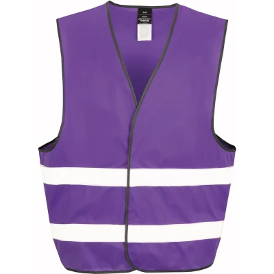 Afbeelding van Gilet Unisex S/M Result Mouwloos Purple 100% Polyester