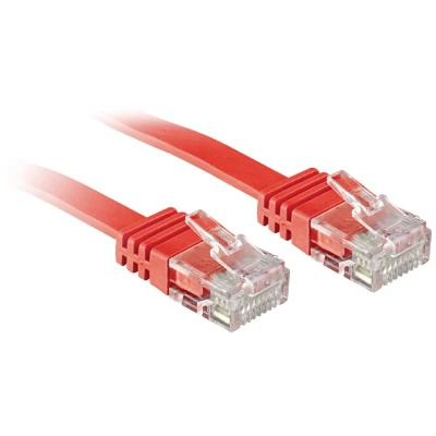 Afbeelding van LINDY 47514 RJ45 Netwerkkabel, patchkabel CAT 6 5.00 m Rood 1 stuk(s)