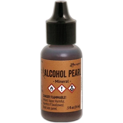 Afbeelding van Ranger Alcohol Ink Pearl 15 ml Mineral TAN65111 Tim Holtz (03 19)