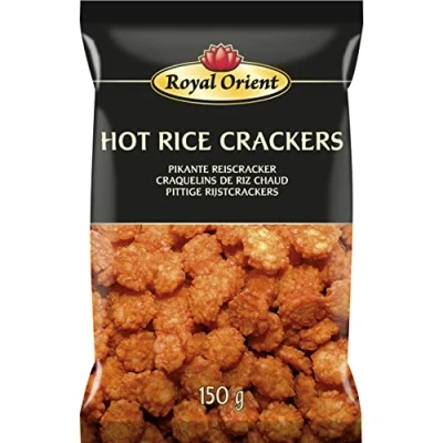 Afbeelding van Royal Orient Pittig Rijst Crackers 150 g
