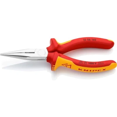 Afbeelding van Knipex 25 06 160 SB Platte rondbektang mm