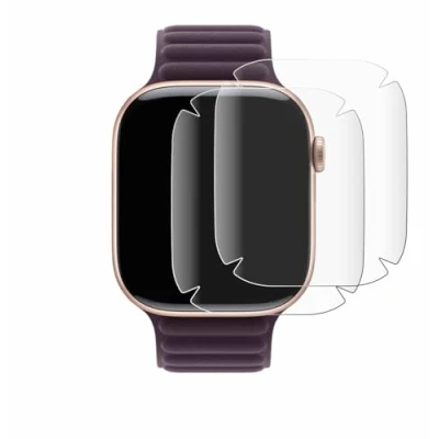 Afbeelding van BROTECT Full Cover Screen Protector voor Apple Watch series 10 (42 mm) (2 Stuks) Schermbeschermer, 3D Curved