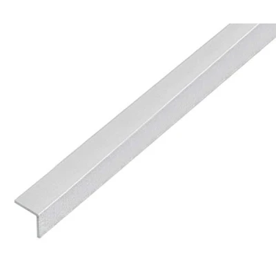 Afbeelding van Alberts 489243 hoekprofiel zelfklevend aluminium, glasparelgestraald zilver 1000 x 20 mm