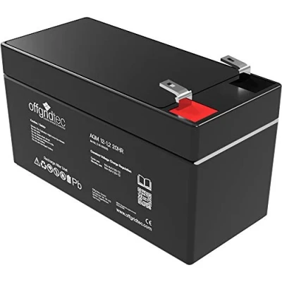 Afbeelding van Offgridtec® AGM loodaccu, 1,2 Ah 12 V, cyclusbestendig, UPS vervanging, VRLA accu