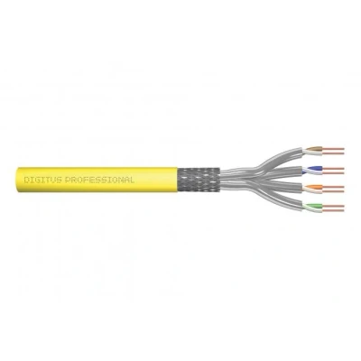 Afbeelding van Digitus DK 1745 A VH 10 Netwerkkabel CAT 7a S/FTP 4 x 2 0.32 mm² Geel 1000 m