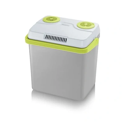 Afbeelding van Severin 2924 Koelbox Energielabel: E (A G) Thermo elektrisch 12 V, 230 V Grijs, Groen, Wit 19 l