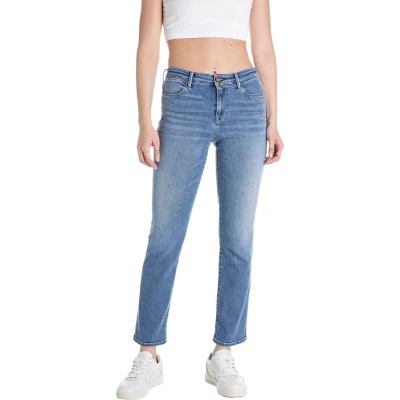 Afbeelding van Replay Dames Jeans Broeken ZOLIE regular/straight Fit Blauw 31W / 30L Volwassenen