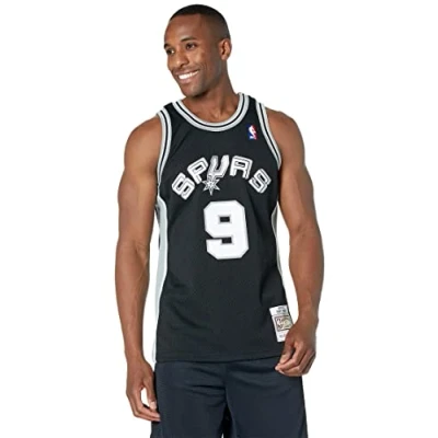 Afbeelding van Mitchell &amp; Ness Swingman Jersey Tony Parker San Antonio Spurs 2001 2002 Large
