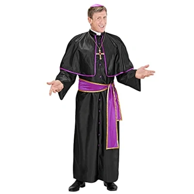 Afbeelding van &quot;Priester pak voor heren Verkleedkleding Large&quot;