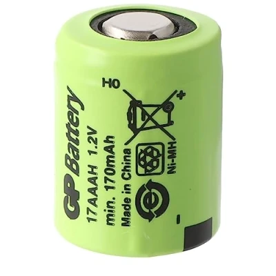 Afbeelding van GP 1/3AAA NiMH batterij grootte 1/3 AAA 170mAh GP17AAAH