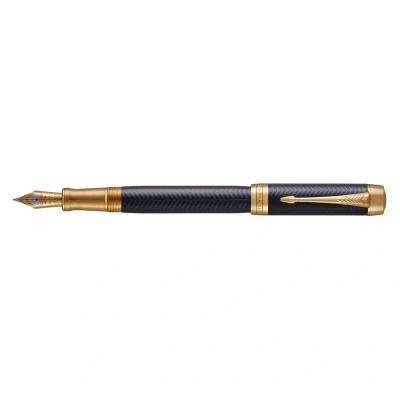 Afbeelding van Parker Duofold Prestige Blue Chevron FP M