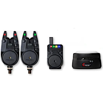 Afbeelding van Prologic C Series Bite Alarm Set 2+1+1 Red/Green Beetmelders