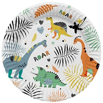 Afbeelding van Dinosaurus Borden Roars 23cm 8 stuks