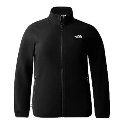 Afbeelding van The North Face Plus 100 Glacier Full Zip Fleecejack voor dames Tnf Black/Npf 50/52