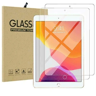 Afbeelding van Set van 2 schermbeschermers gehard glas voor Apple iPad 10.2 9e generatie 2021, 8e 2020 en 7e 2019
