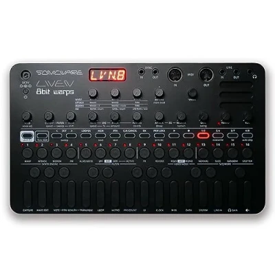 Afbeelding van Sonicware LIVEN 8bit warps Black Edition Digitale synthesizer