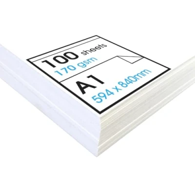 Afbeelding van Artway Studio A1 Cartridge Papier voor Tekenen Ideaal droge kunsttoepassingen 170gsm (100 Vellen)