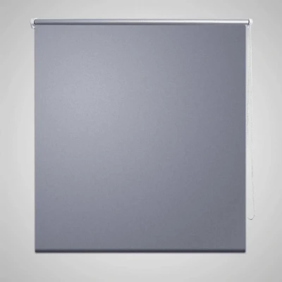 Afbeelding van Rolgordijn verduisterend 80 x 230 cm grijs