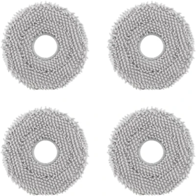 Afbeelding van roborock Originele Qrevo serie Antibacterieel, roterende dweildoek, robotstofzuiger met dweilfunctie, afzuigstation, 4 stuks