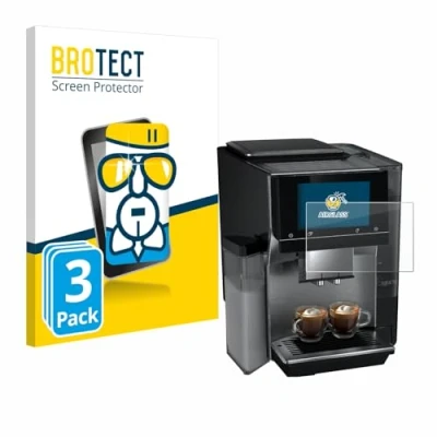 Afbeelding van BROTECT Screenprotector voor Siemens EQ700 Folie Beschermfolie Beschermglas transparant (3 Stuks)