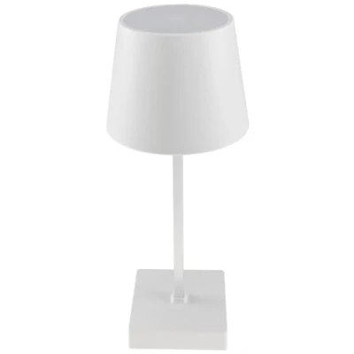 Afbeelding van LED tafellamp dimbaar 26cm aanraakschakelaar 3x AA batterij licht warm wit 3000k