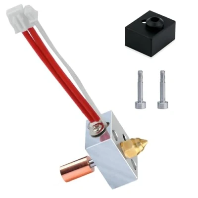 Afbeelding van Super Print Upgrade Sprite Extruder/Pro Ender 3 S1 Heater Block Hotend Kit,Ender Bi Metal Heatbreak,Brass Nozzle 0.4mm for S1/Ender Pro/S1 Plus/CR10 Smart Pro/Sermoon V1,300℃