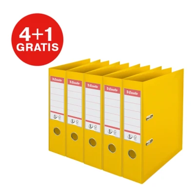 Afbeelding van Ordner Esselte No 1 Power PP 75 mm geel