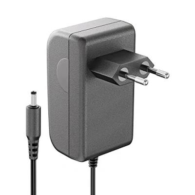 Afbeelding van ledscom.de 24W LED voedingseenheid voor ATOM insteeksysteem, stekker, 24V DC, zwart, IP20, transformator, netstekker, netadapter, stekkertransformator, netsnoer, driver,