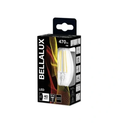Afbeelding van BELLALUX LED lamp Lampvoet: E14 Warm wit 2700 K 4 W helder CLB [Energie efficiëntieklasse A++]