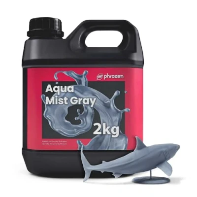 Afbeelding van Phrozen Aqua Standard 3D Printer Resin 405nm Standaard hars voor LCD/MSLA/DLP Lage viscositeit, gemakkelijk te printen Mist Grijs (2kg)